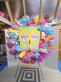 Wreath flip flop