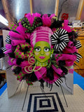 Mrs.frankenstein wreath