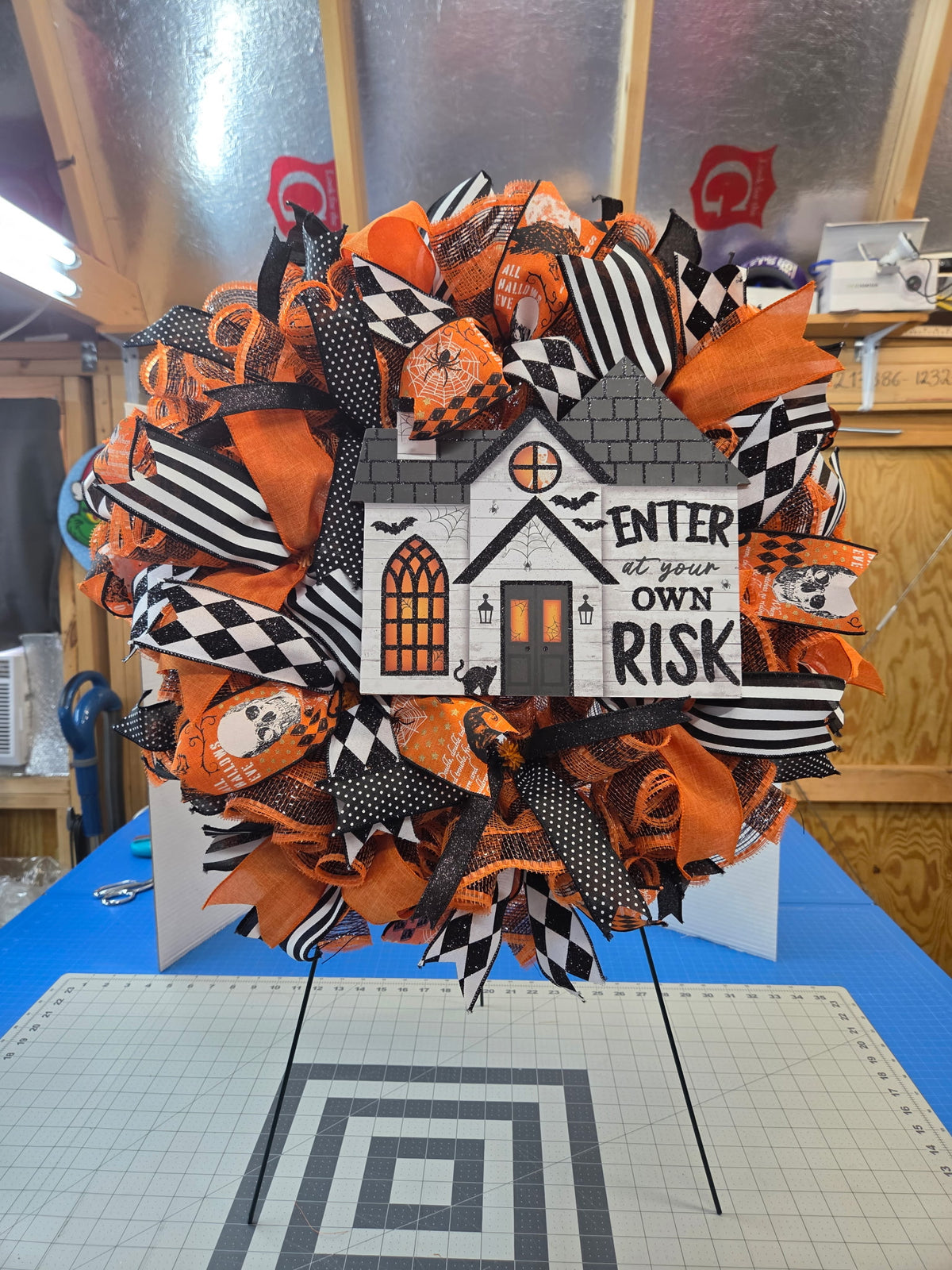 HALLOWEEN W/ ENTER AT YOUR OWN RISK