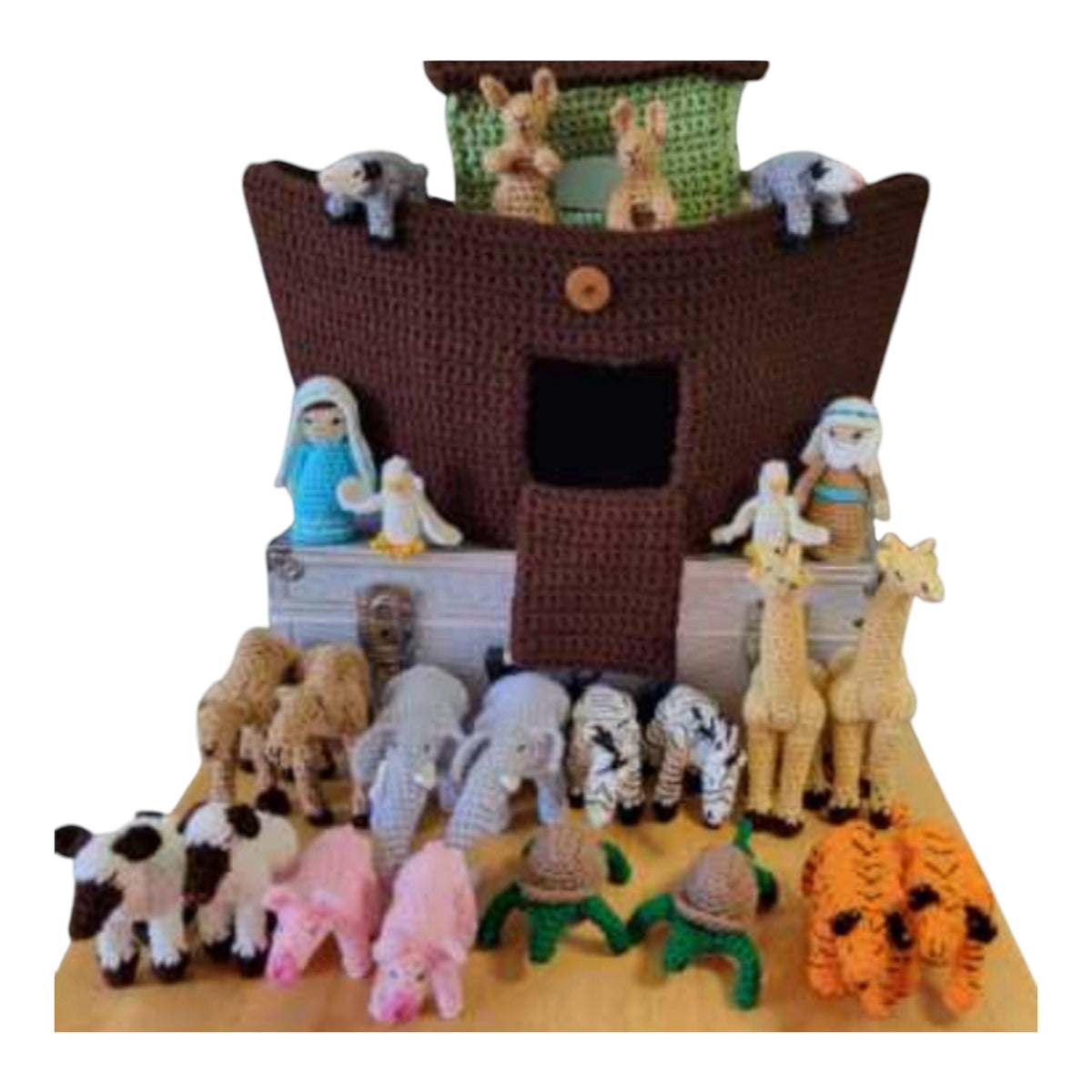 Crocheted Noah Ark
