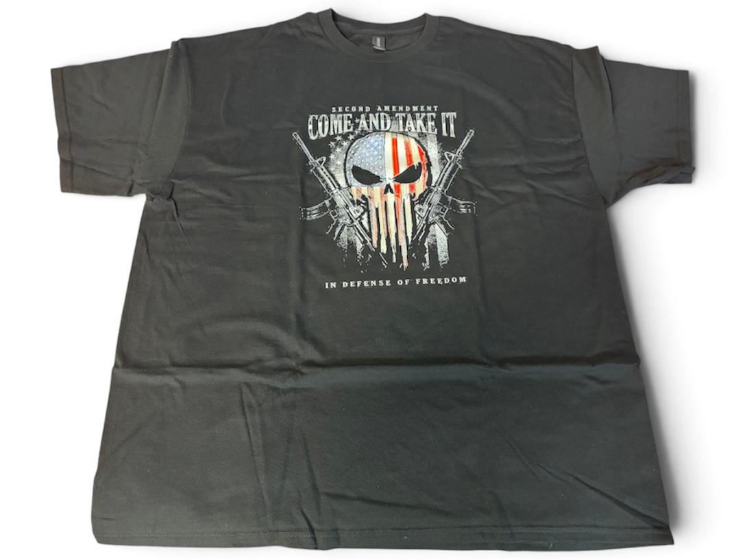 short sleeve t-shirt second amendment